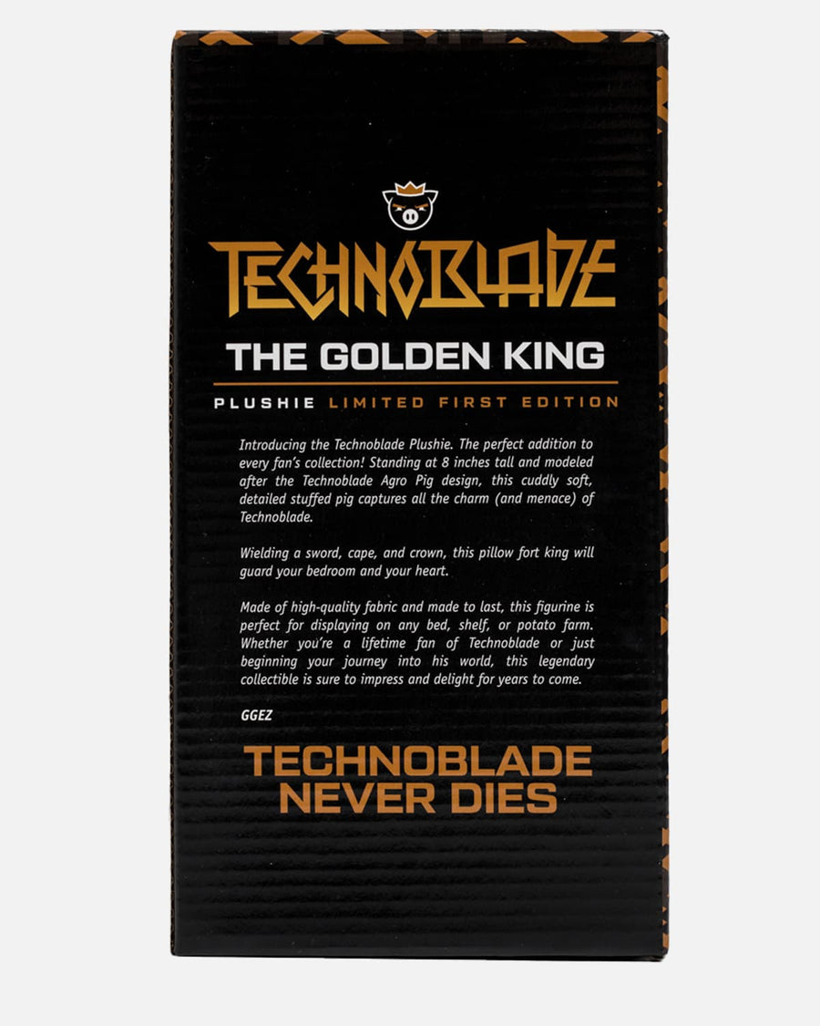 Golden King Metallic Gold Plushie (Limited Edition)
