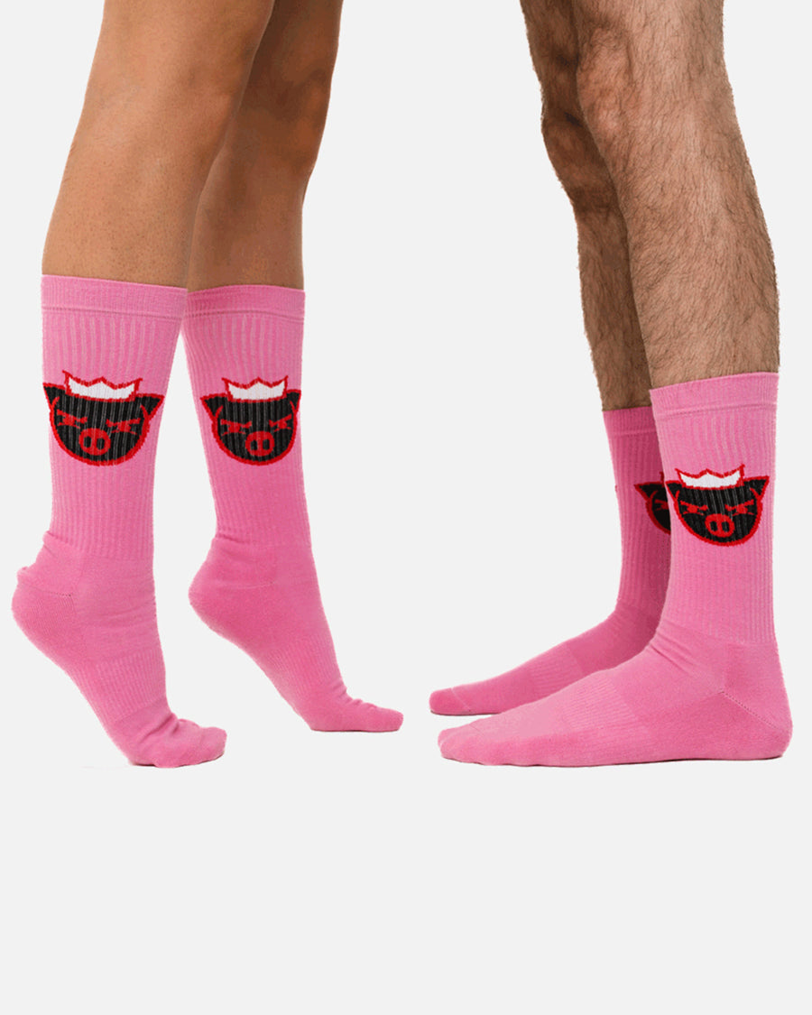 Agro Pig Socks (Pink)