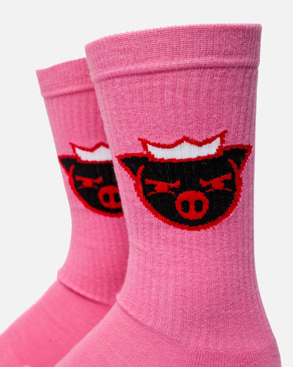 Agro Pig Socks (Pink)