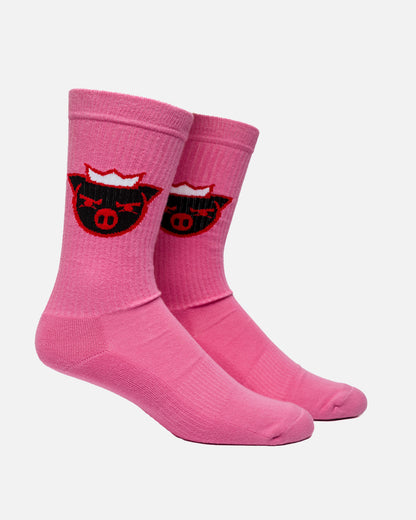 Agro Pig Socks (Pink)