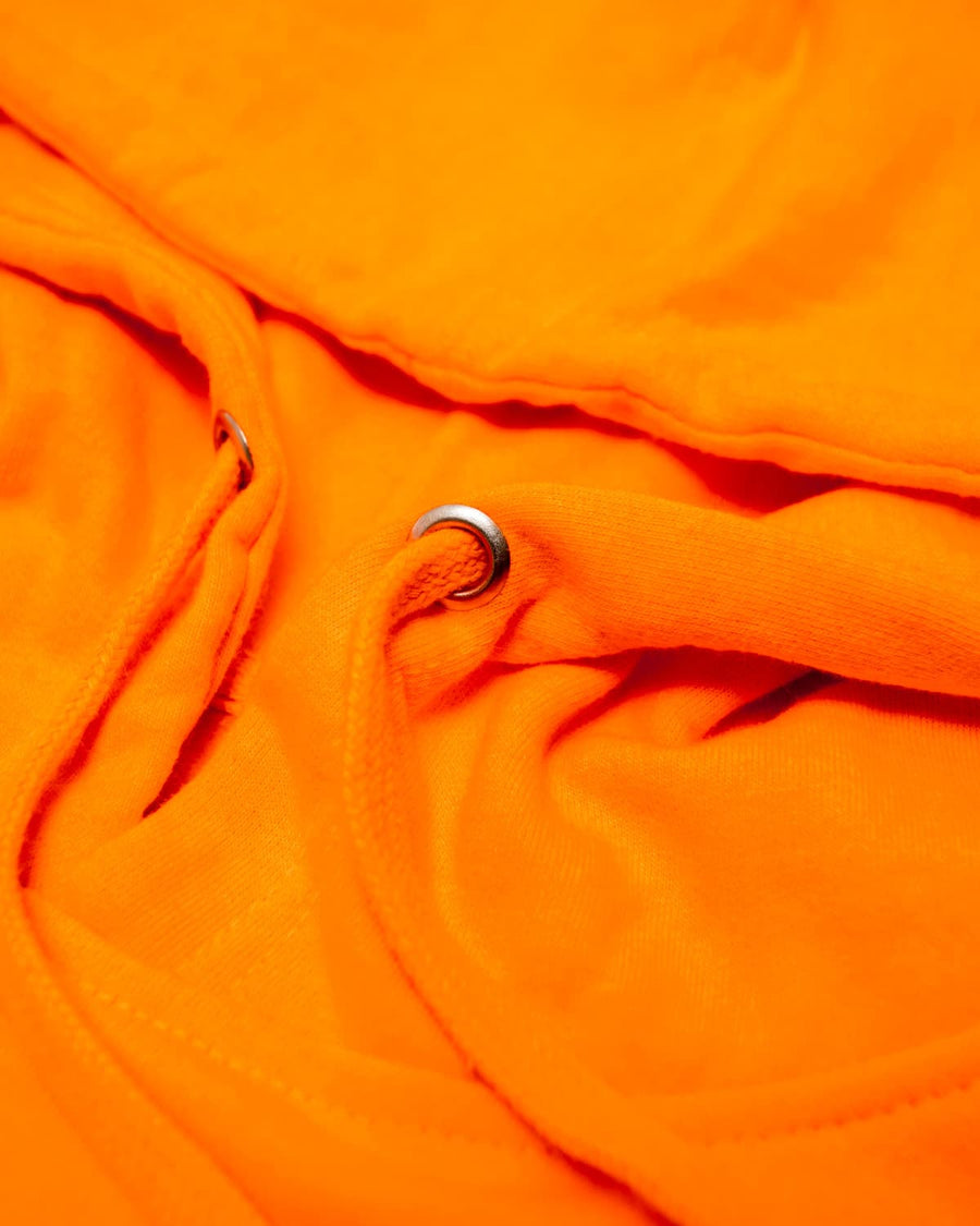 Camo Wordmark Hoodie (Orange)
