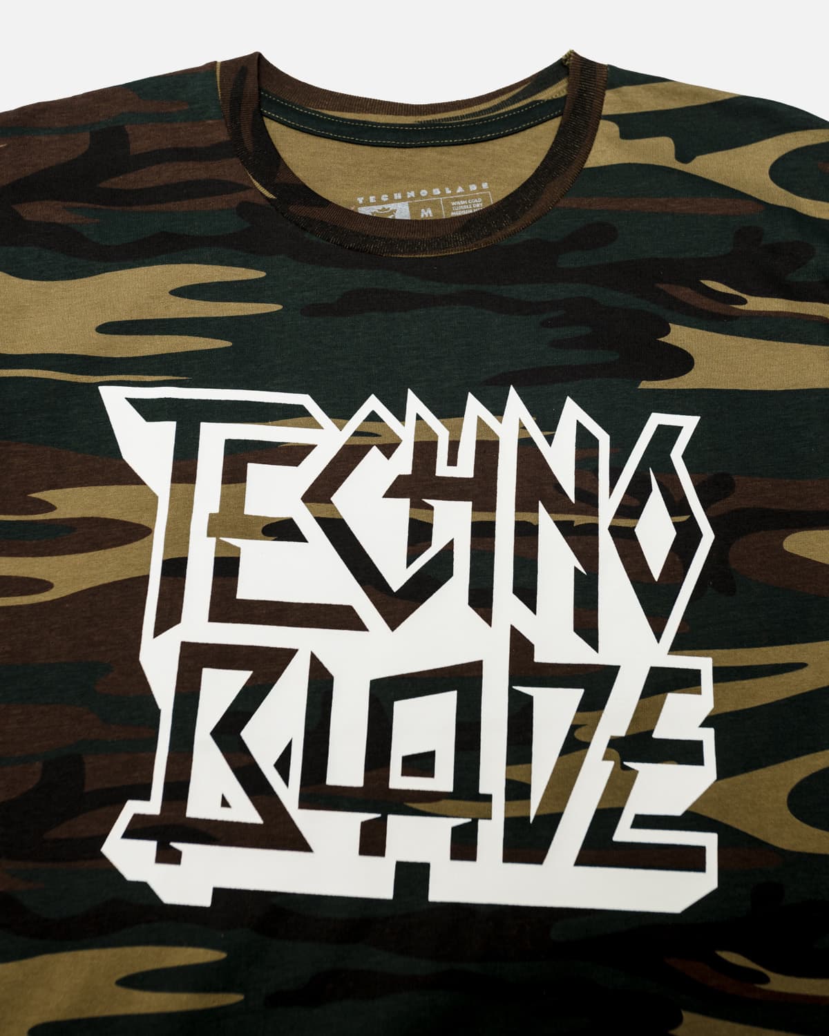 Camo Wordmark Tee