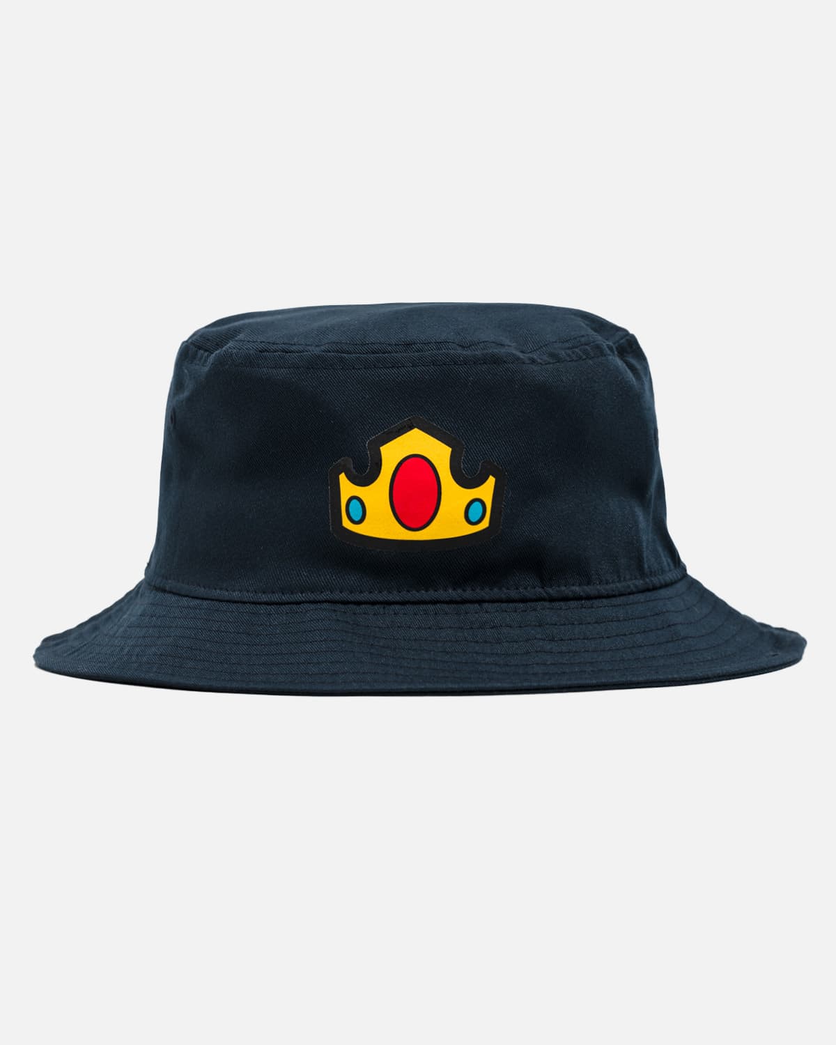 Classic Crown Bucket Hat (Navy)