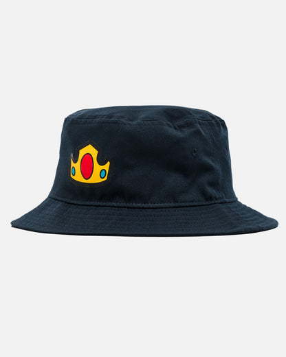 Classic Crown Bucket Hat (Navy)