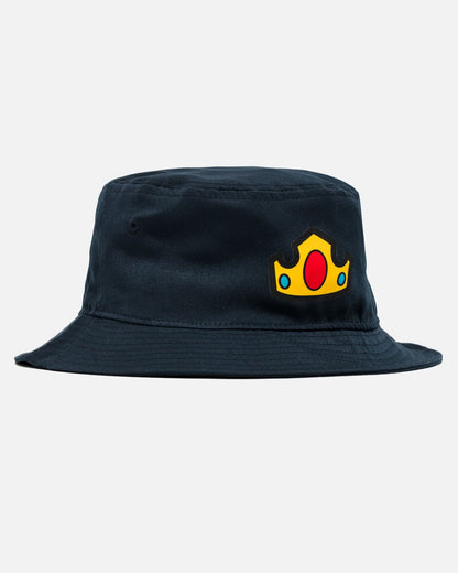 Classic Crown Bucket Hat (Navy)