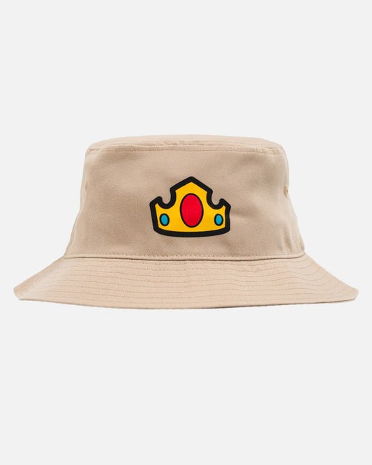 Classic Crown Bucket Hat (Tan)