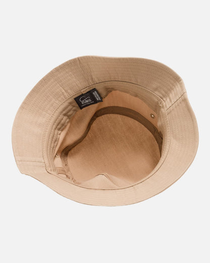 Classic Crown Bucket Hat (Tan)