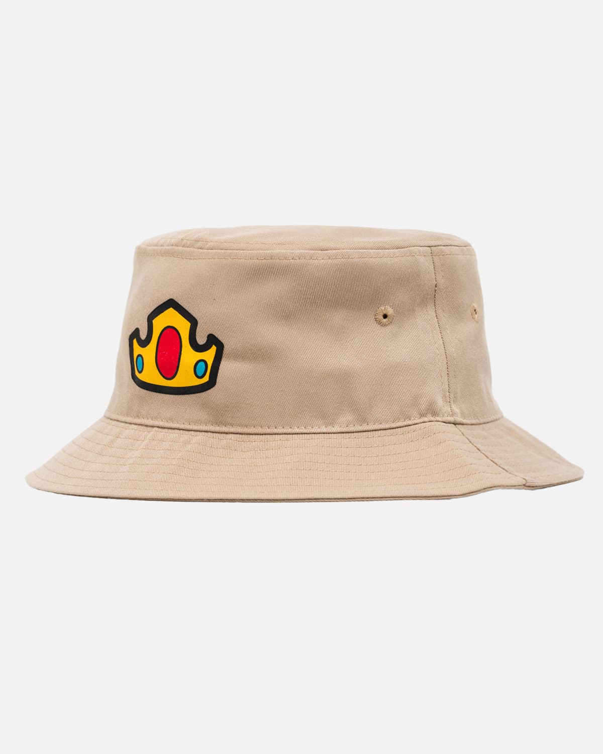 Classic Crown Bucket Hat (Tan)