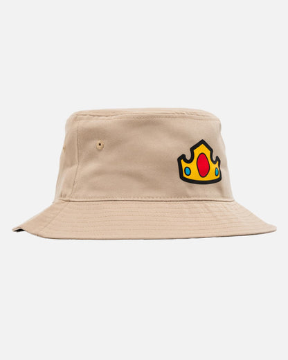 Classic Crown Bucket Hat (Tan)