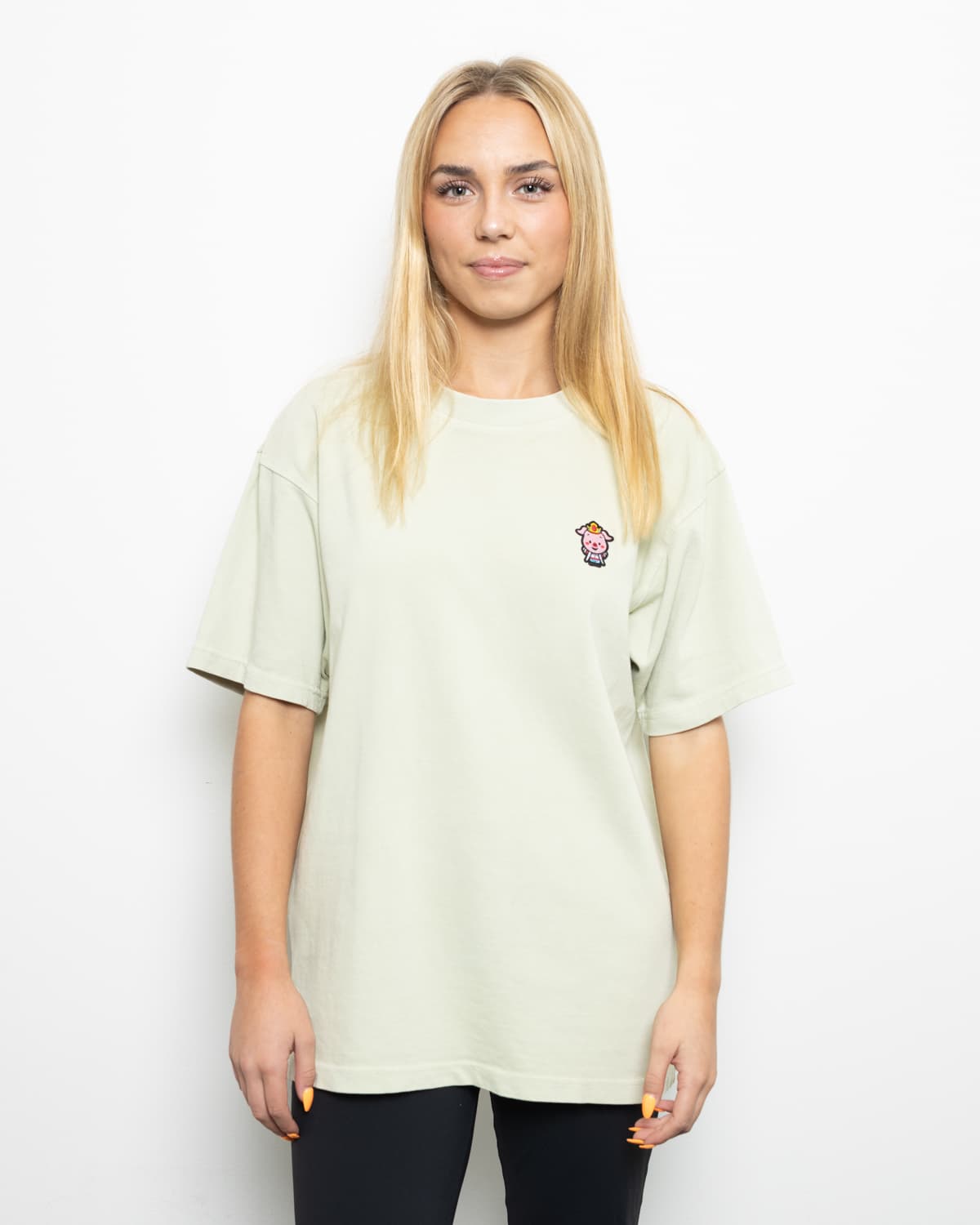 Classic Pig Tee (Pistachio)