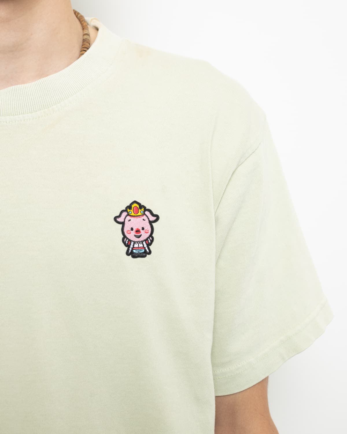 Classic Pig Tee (Pistachio)