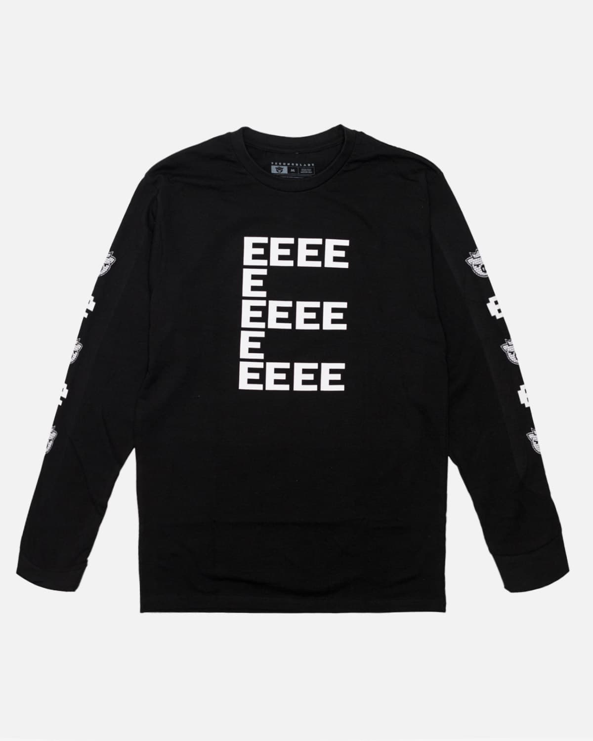 E Long Sleeve Tee (Black)