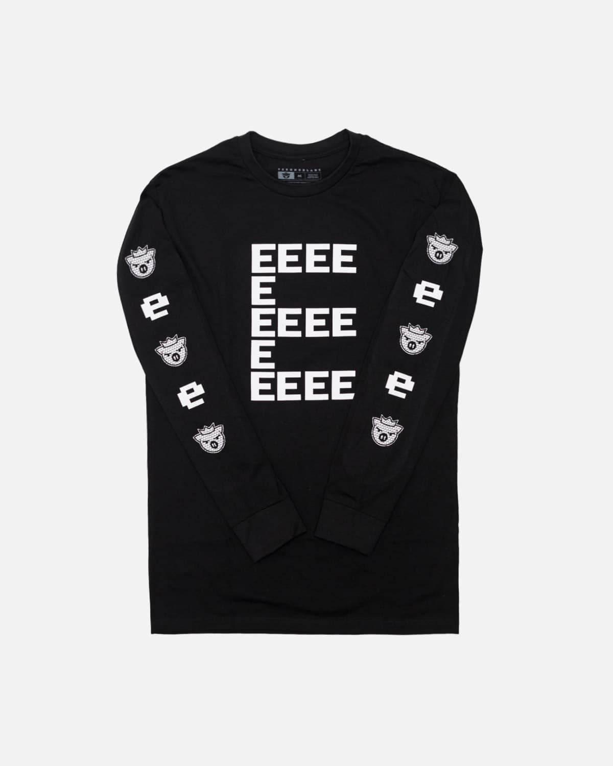 Technoblade 'E' Long Sleeve Tee (Black)