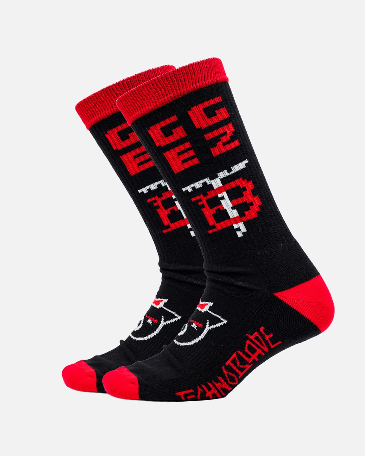 GGEZ Socks (Black/Red)