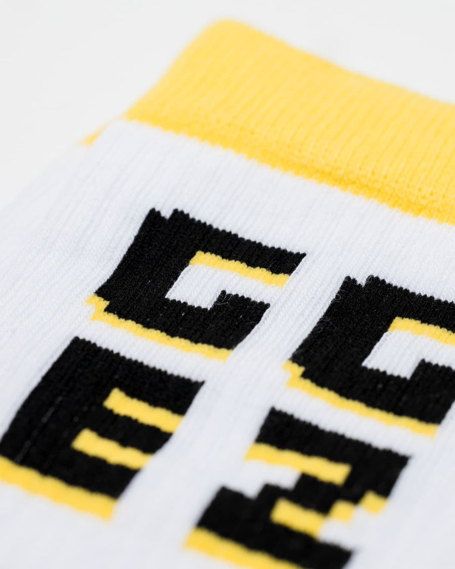 GGEZ Socks (White/Yellow)
