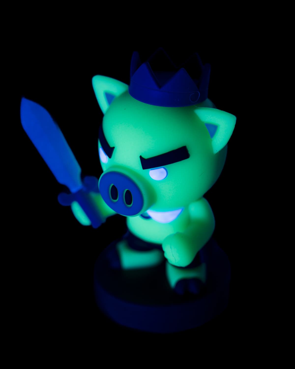 Ghost King Glow In The Dark Molded Toy