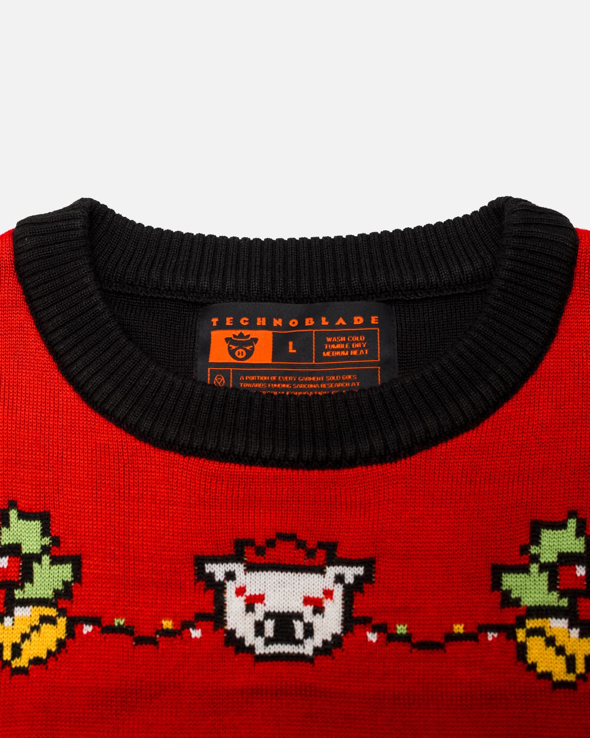 Technoblade Holiday Knit Sweater