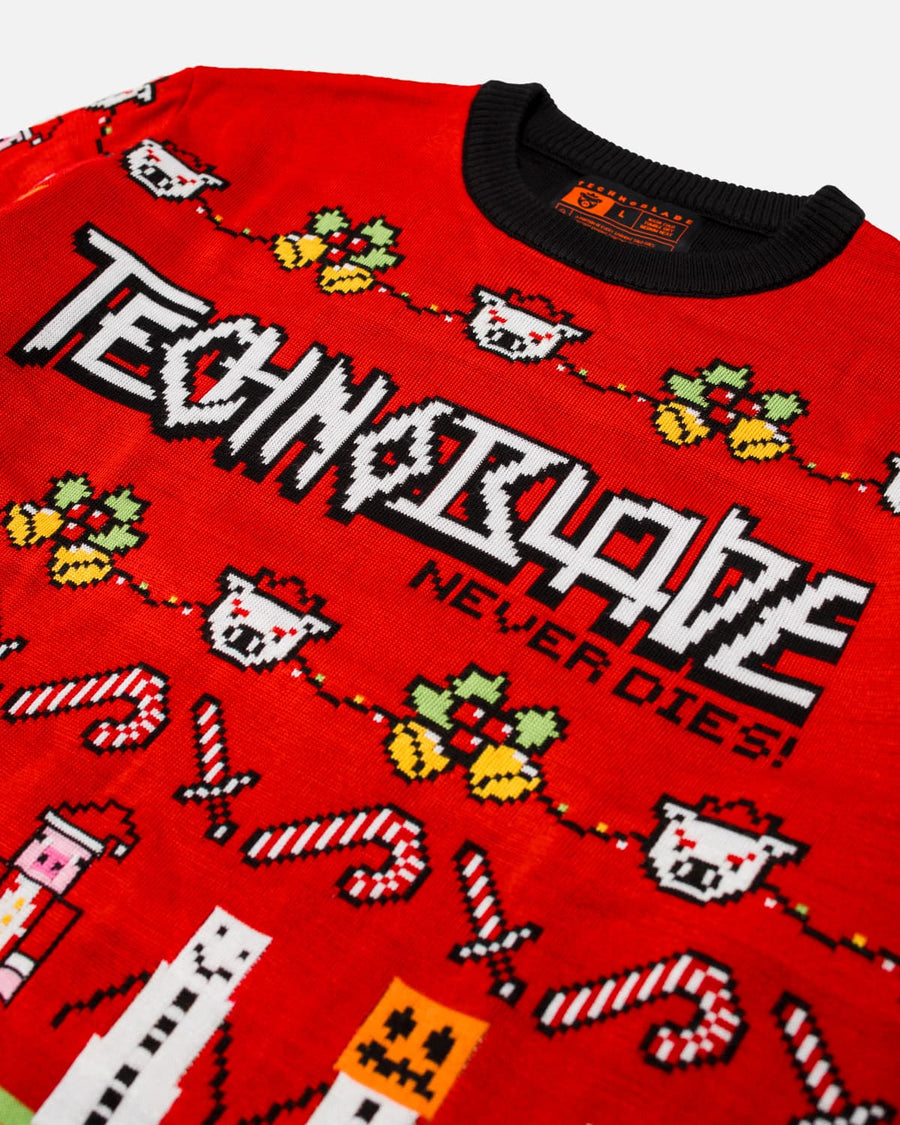 Technoblade Holiday Knit Sweater