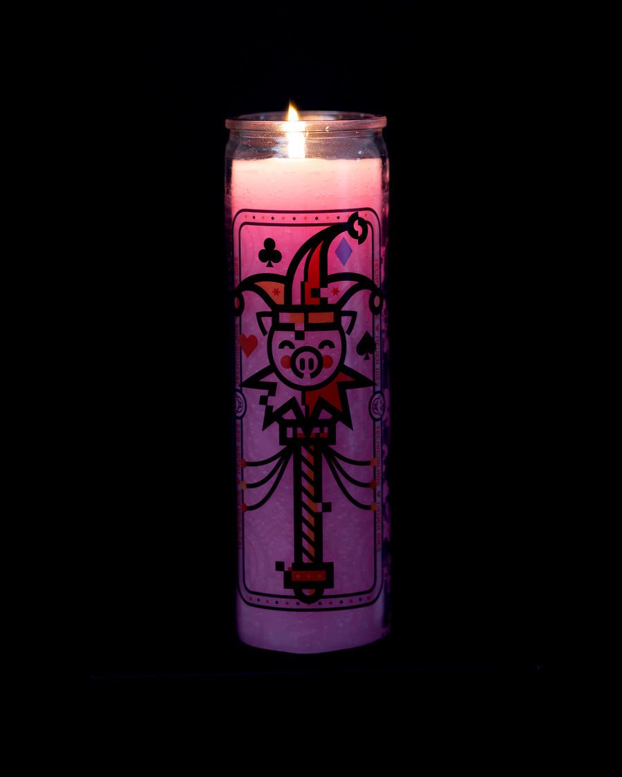 King Techno Joker Saint Candle