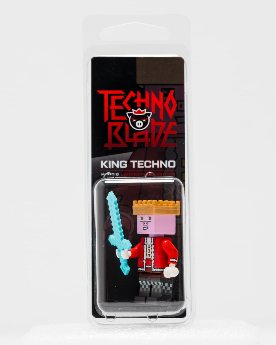 Technoblade 'King Techno' Minifig