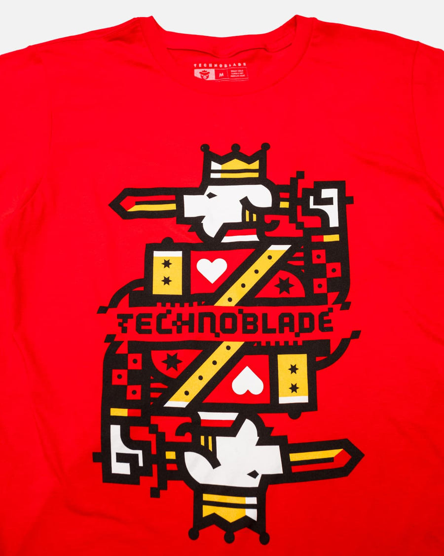 King Techno Tee (Red)