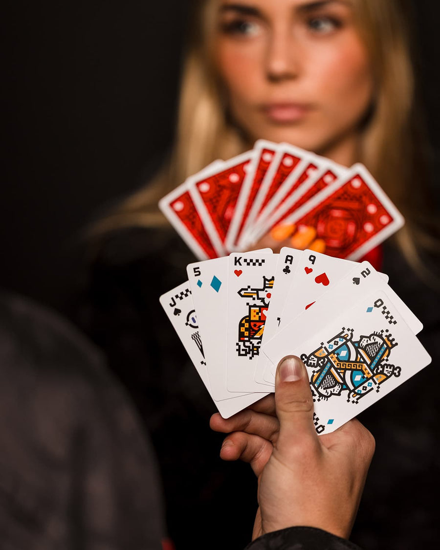 King Technoblade Playing Cards