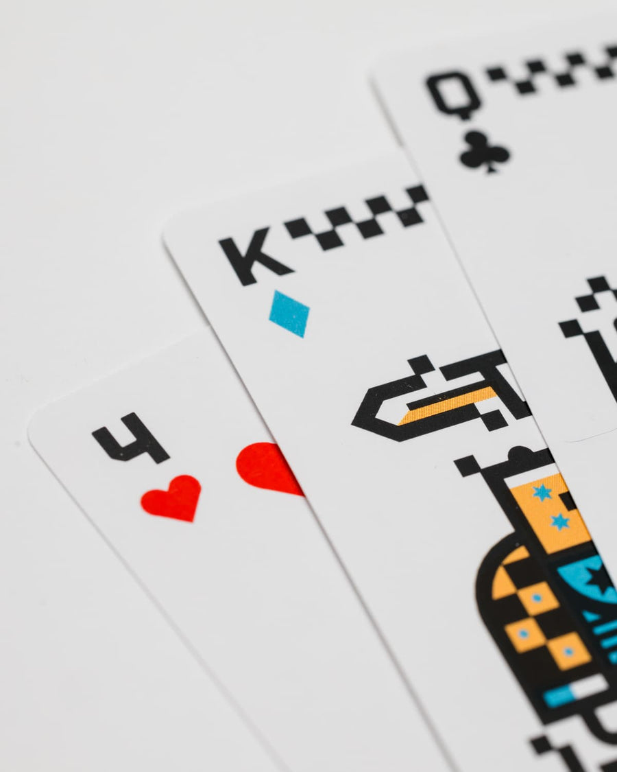 King Technoblade Playing Cards