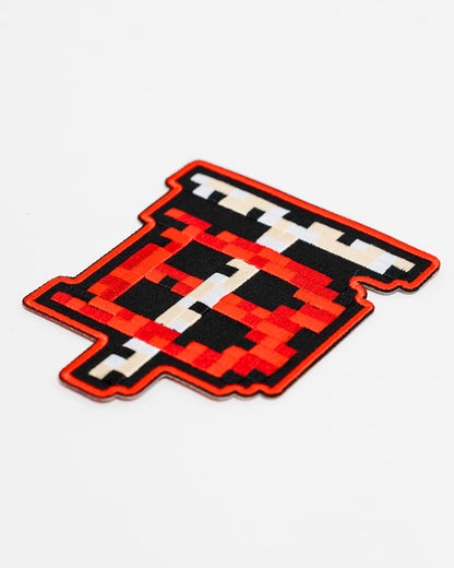 Pixelated TB Embroidered Patch