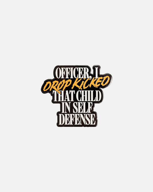 Self Defense Enamel Pin