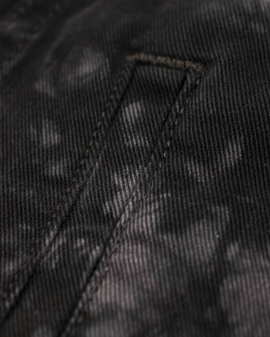 Technoblade Tie Dye Denim Jacket (Black)