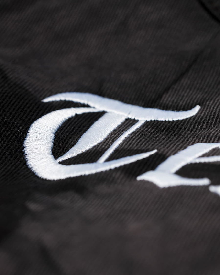 Technoblade Tie Dye Denim Jacket (Black)