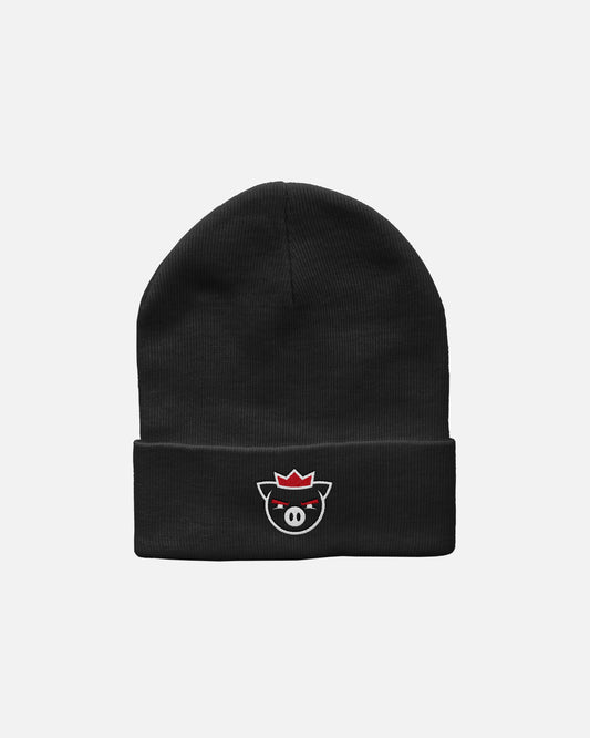 Agro Pig Beanie (Black)