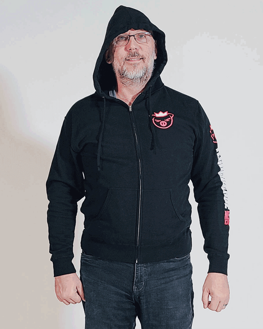 Never Dies Zip Up Hoodie (LIMITED EDITION)