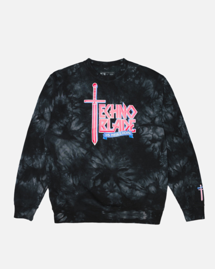 15 Million Subs Tie Dye Crewneck Sweatshirt (LIMITED EDITION)