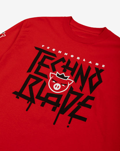 Agro Long Sleeve Tee (Red)