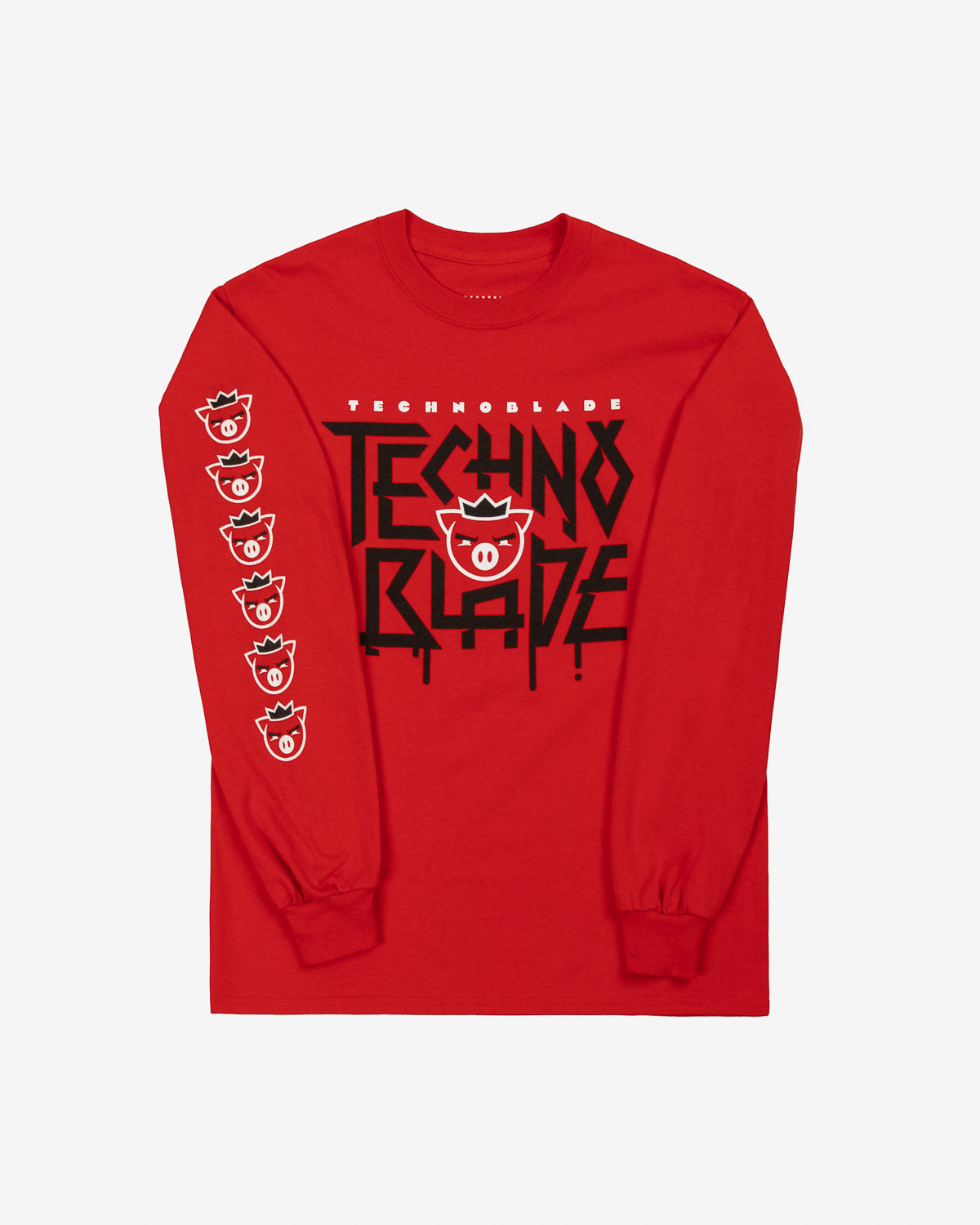 Agro Long Sleeve Tee (Red)