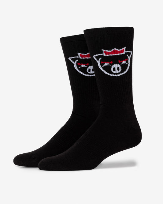 Agro Pig Socks (Black)