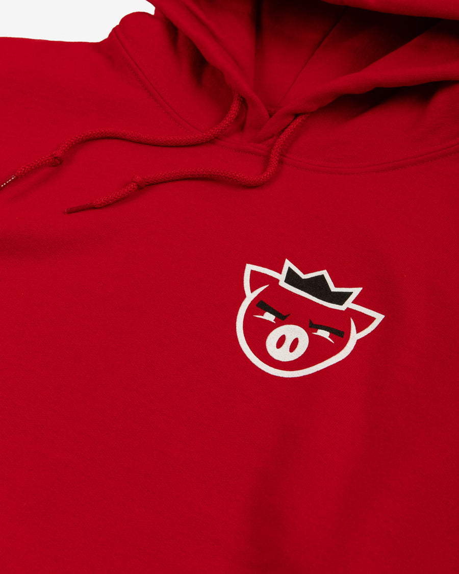 Agro Youth Pullover Hoodie (Red)