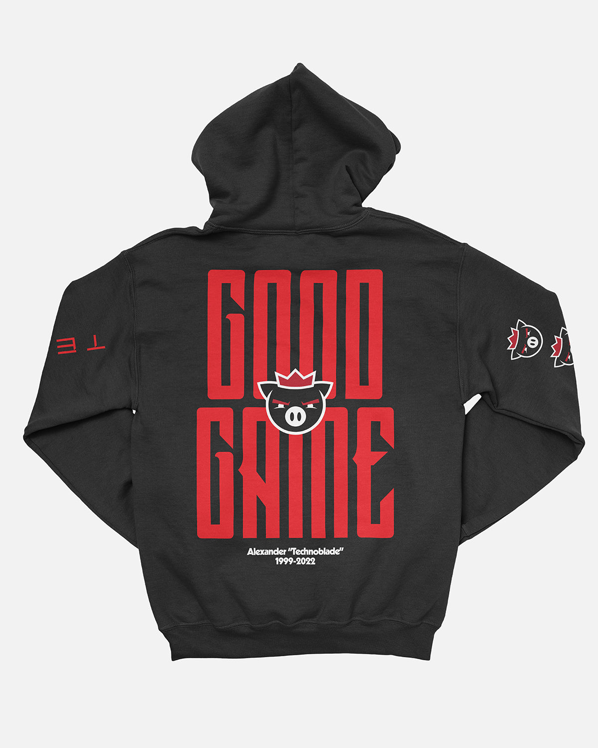 Technoblade 'Good Game' Hoodie (Black) - Technoblade Official