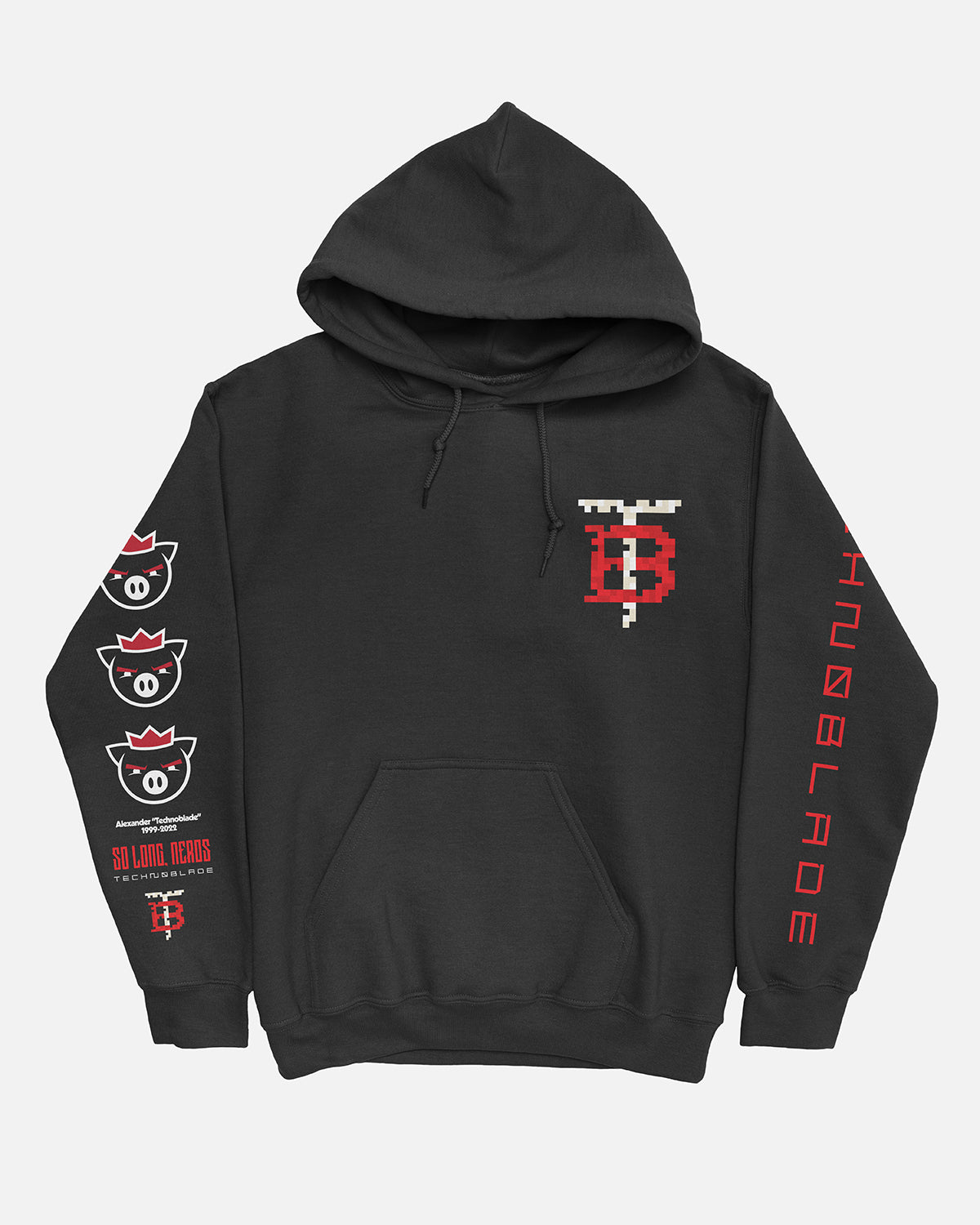 Technoblade 'Good Game' Hoodie (Black) - Technoblade Official
