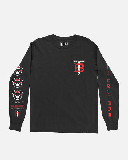 Good Game Long Sleeve Tee (Black)