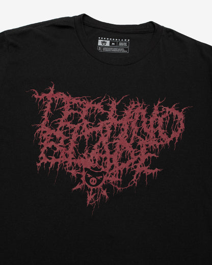 Metal Font Tee (Black)