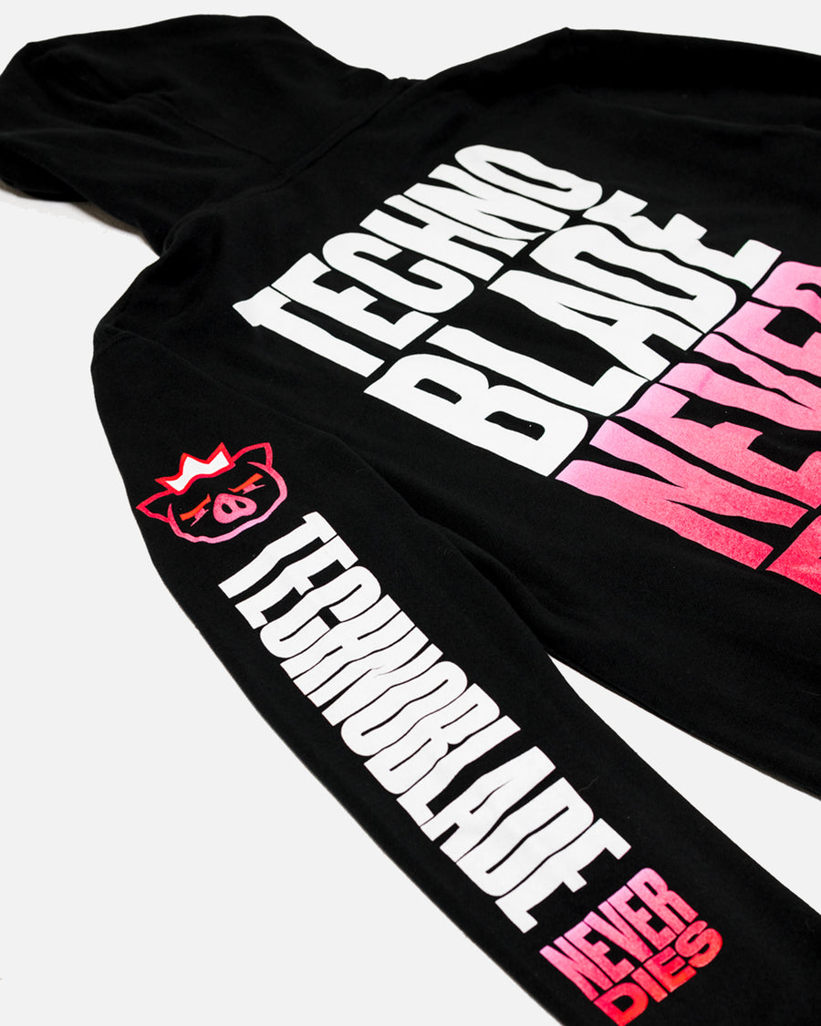 Never Dies Zip Up Hoodie (LIMITED EDITION)