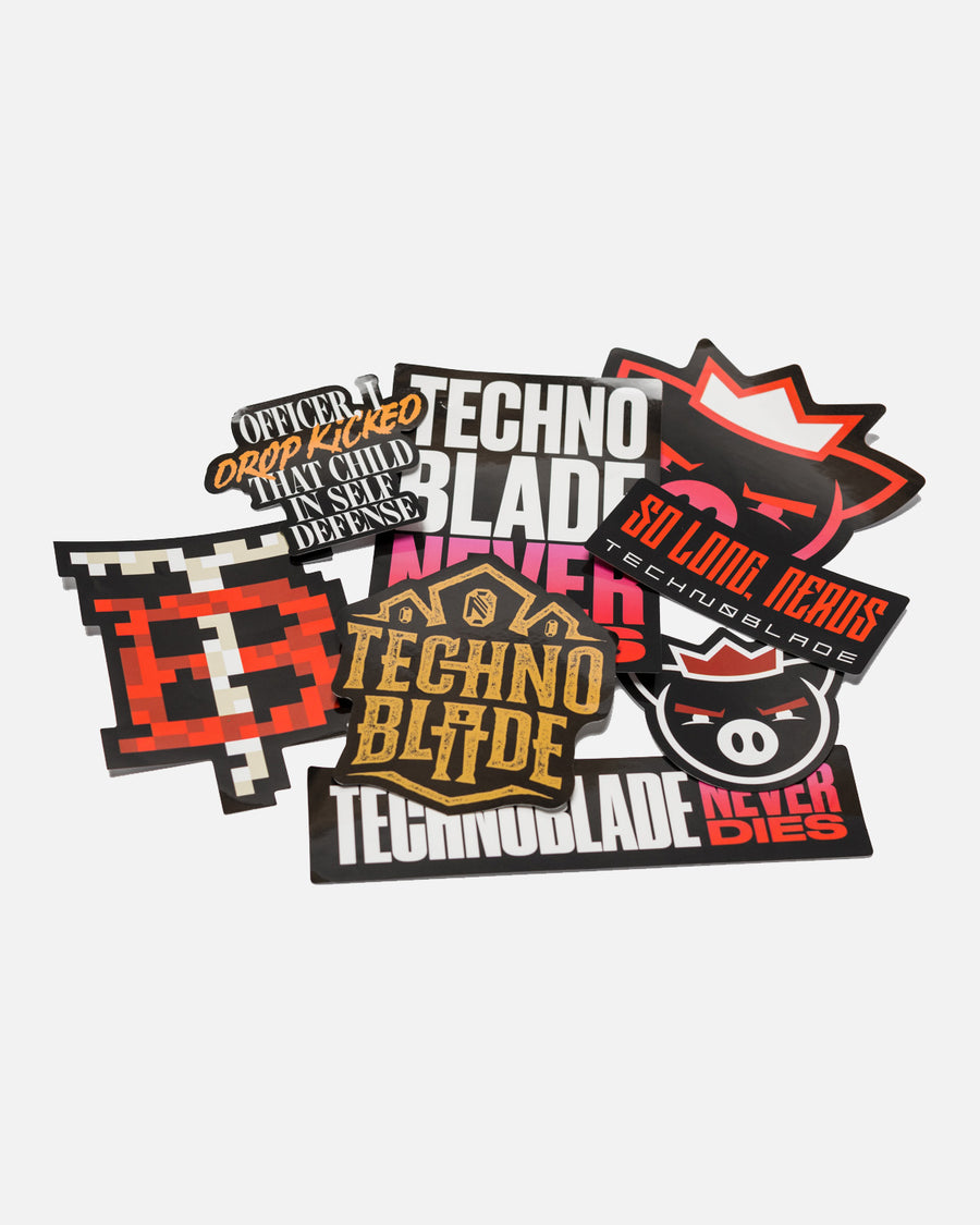 Technoblade Crown | Sticker