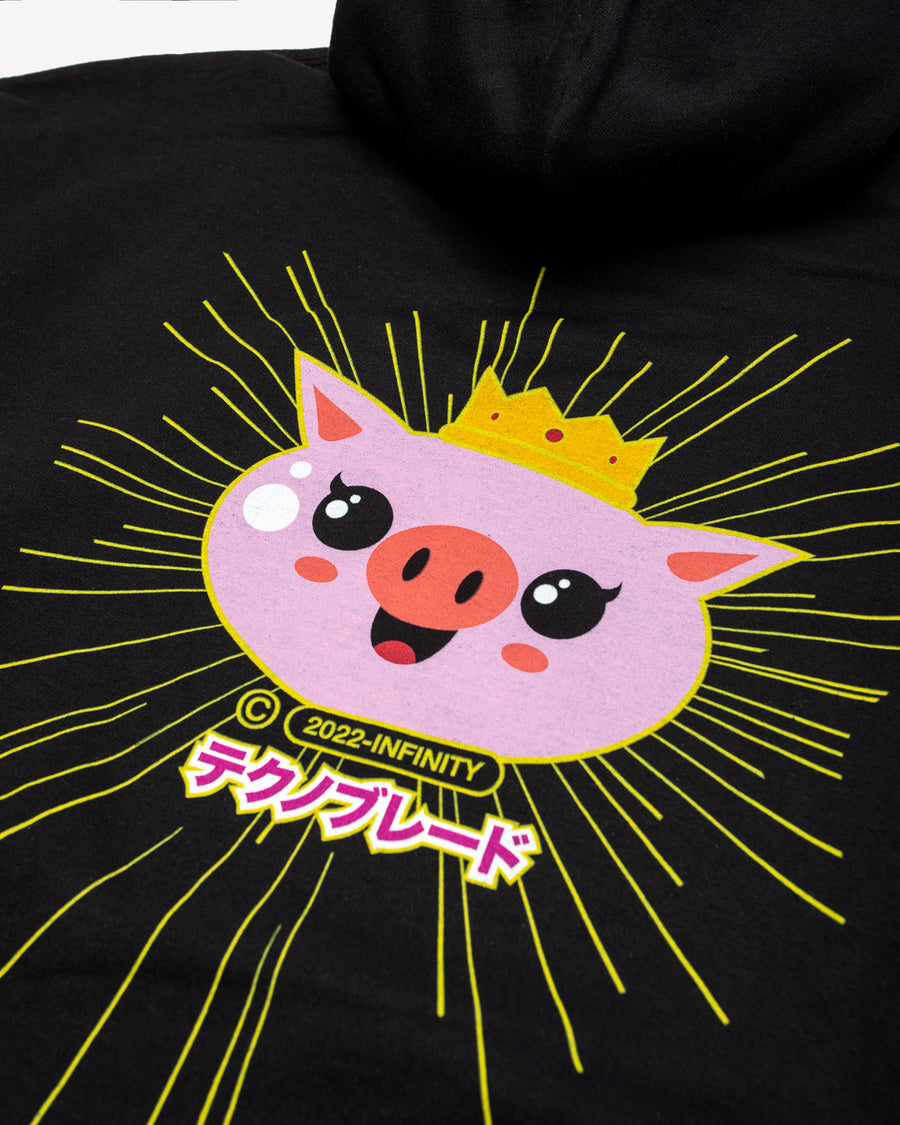 TEKUNOBURĒDO Hoodie (Black)